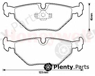  BENDIX part 571960B Brake Pad Set, disc brake