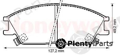  BENDIX part 572269B Brake Pad Set, disc brake