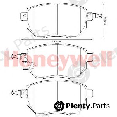  BENDIX part 572649B Brake Pad Set, disc brake