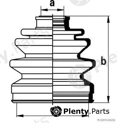  HERTH+BUSS JAKOPARTS part J2865008 Bellow Set, drive shaft