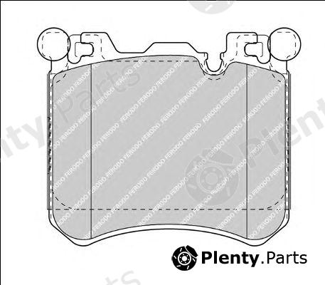  FERODO part FDB4351 Brake Pad Set, disc brake