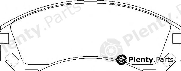  BREMBO part P61089 Brake Pad Set, disc brake