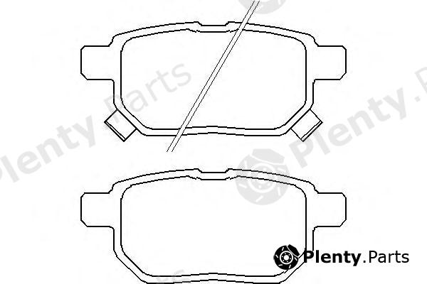  BREMBO part P83083 Brake Pad Set, disc brake