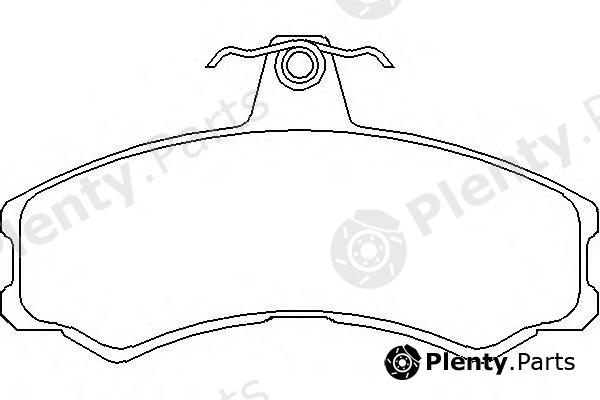  BREMBO part PA6024 Brake Pad Set, disc brake