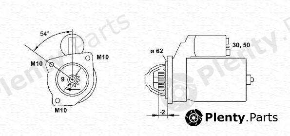  MAGNETI MARELLI part 943251488010 Starter