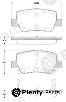  NK part 224589 Brake Pad Set, disc brake