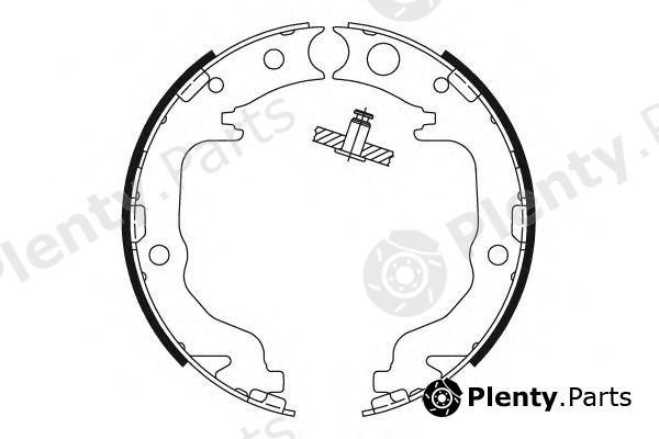  NK part 2793799 Brake Shoe Set, parking brake