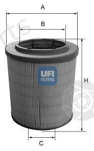  UFI part 27.628.00 (2762800) Air Filter