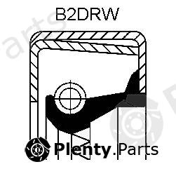 CORTECO part 12001580B Shaft Seal, wheel hub
