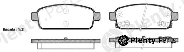  ROADHOUSE part 21432.02 (2143202) Brake Pad Set, disc brake
