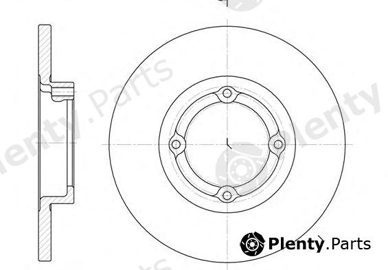  ROADHOUSE part 6606.00 (660600) Brake Disc