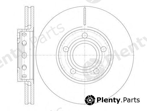  REMSA part 6268.10 (626810) Brake Disc