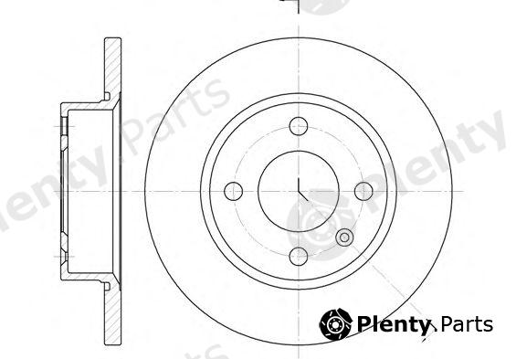  REMSA part 6425.00 (642500) Brake Disc