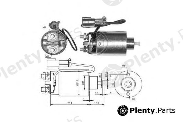  ERA part ZM793 Solenoid Switch, starter
