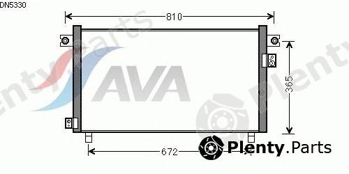  AVA QUALITY COOLING part DN5330 Condenser, air conditioning