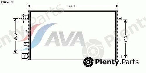 AVA QUALITY COOLING part DNA5283 Condenser, air conditioning