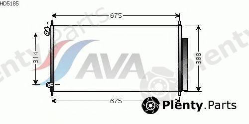  AVA QUALITY COOLING part HD5185 Condenser, air conditioning