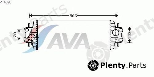  AVA QUALITY COOLING part RT4328 Intercooler, charger