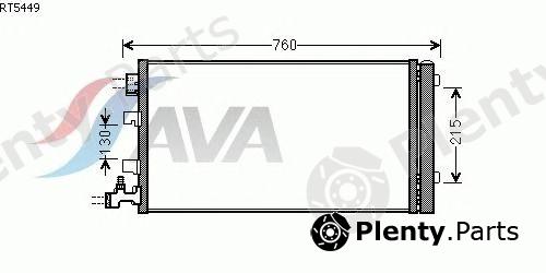  AVA QUALITY COOLING part RT5449 Condenser, air conditioning