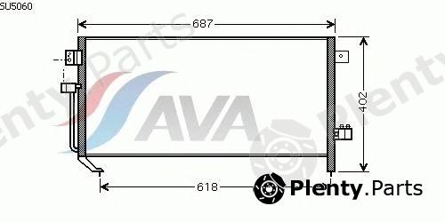  AVA QUALITY COOLING part SU5060 Condenser, air conditioning