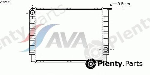  AVA QUALITY COOLING part VO2145 Radiator, engine cooling