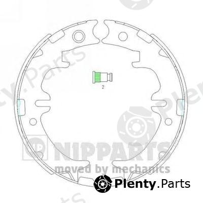  NIPPARTS part N3502083 Brake Shoe Set, parking brake