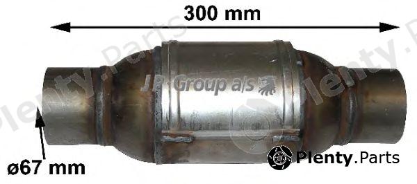  JP GROUP part 9920900600 Catalytic Converter, universal
