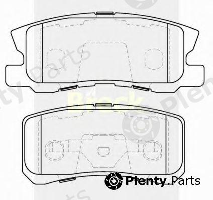  BRECK part 235820070200 Brake Pad Set, disc brake