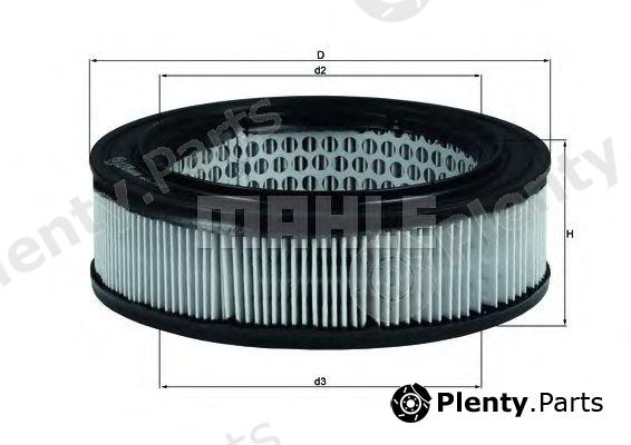  MAHLE ORIGINAL part LX278 Air Filter