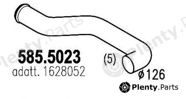  ASSO part 585.5023 (5855023) Exhaust Pipe