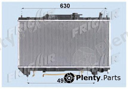  FRIGAIR part 0115.3127 (01153127) Radiator, engine cooling
