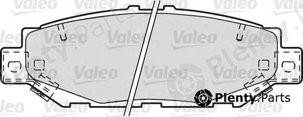  VALEO part 601022 Brake Pad Set, disc brake