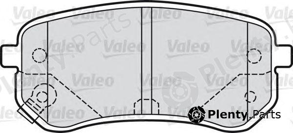  VALEO part 598706 Brake Pad Set, disc brake