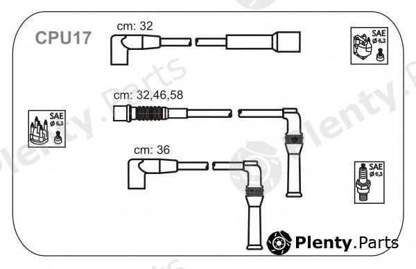  JANMOR part CPU17 Ignition Cable Kit