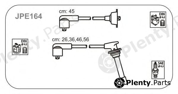 JANMOR part JPE164 Ignition Cable Kit