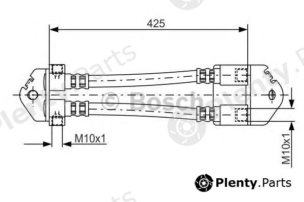  BOSCH part 1987481073 Brake Hose