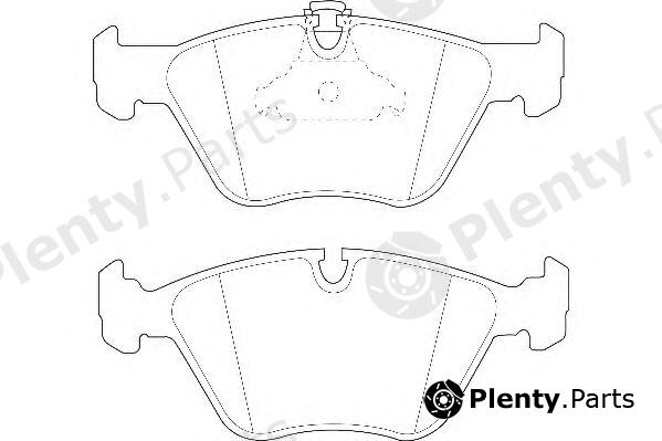  WAGNER part WBP21676A Brake Pad Set, disc brake