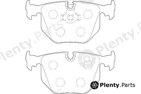  WAGNER part WBP21282A Brake Pad Set, disc brake