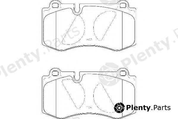  WAGNER part WBP23960A Brake Pad Set, disc brake