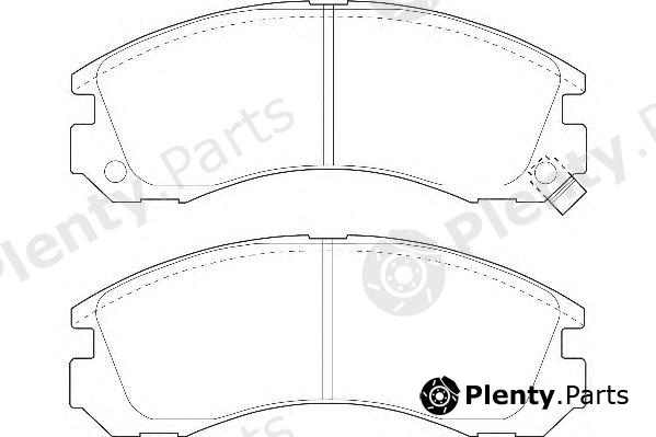  WAGNER part WBP21363A Brake Pad Set, disc brake