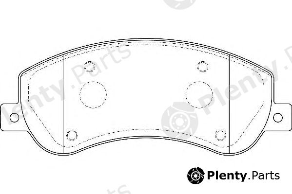  WAGNER part WBP24484A Brake Pad Set, disc brake