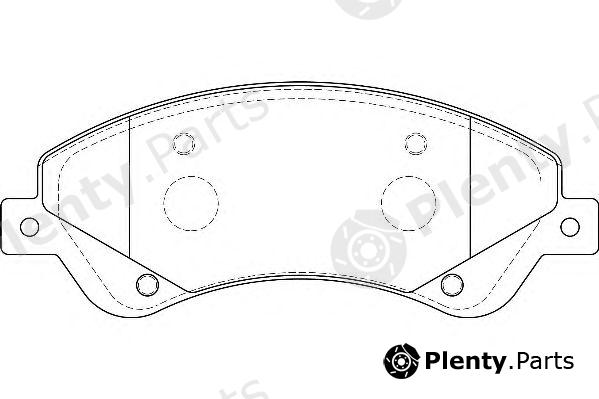  WAGNER part WBP24485A Brake Pad Set, disc brake