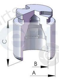  ERT part 150577-C (150577C) Piston, brake caliper