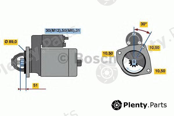  BOSCH part F002G20486 Starter