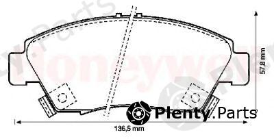  BENDIX part 572340B Brake Pad Set, disc brake