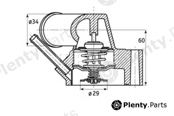  BEHR THERMOT-TRONIK part TI592 Thermostat, coolant