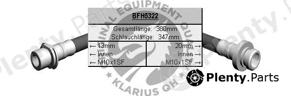  QUINTON HAZELL part BFH5322 Brake Hose
