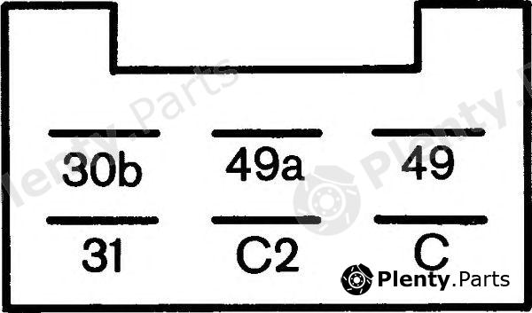  HELLA part 4DM003944-091 (4DM003944091) Flasher Unit