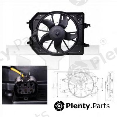  TYC part 810-0020 (8100020) Fan, radiator