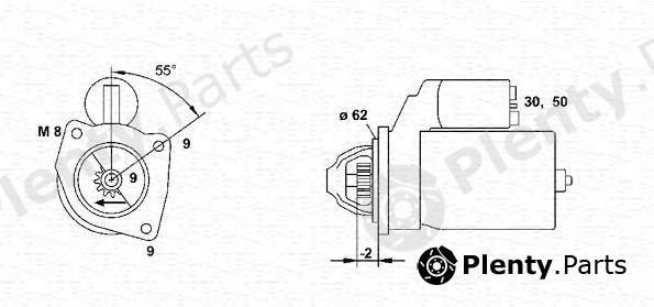  MAGNETI MARELLI part 943251136010 Starter